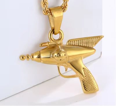 Space Gun Necklace