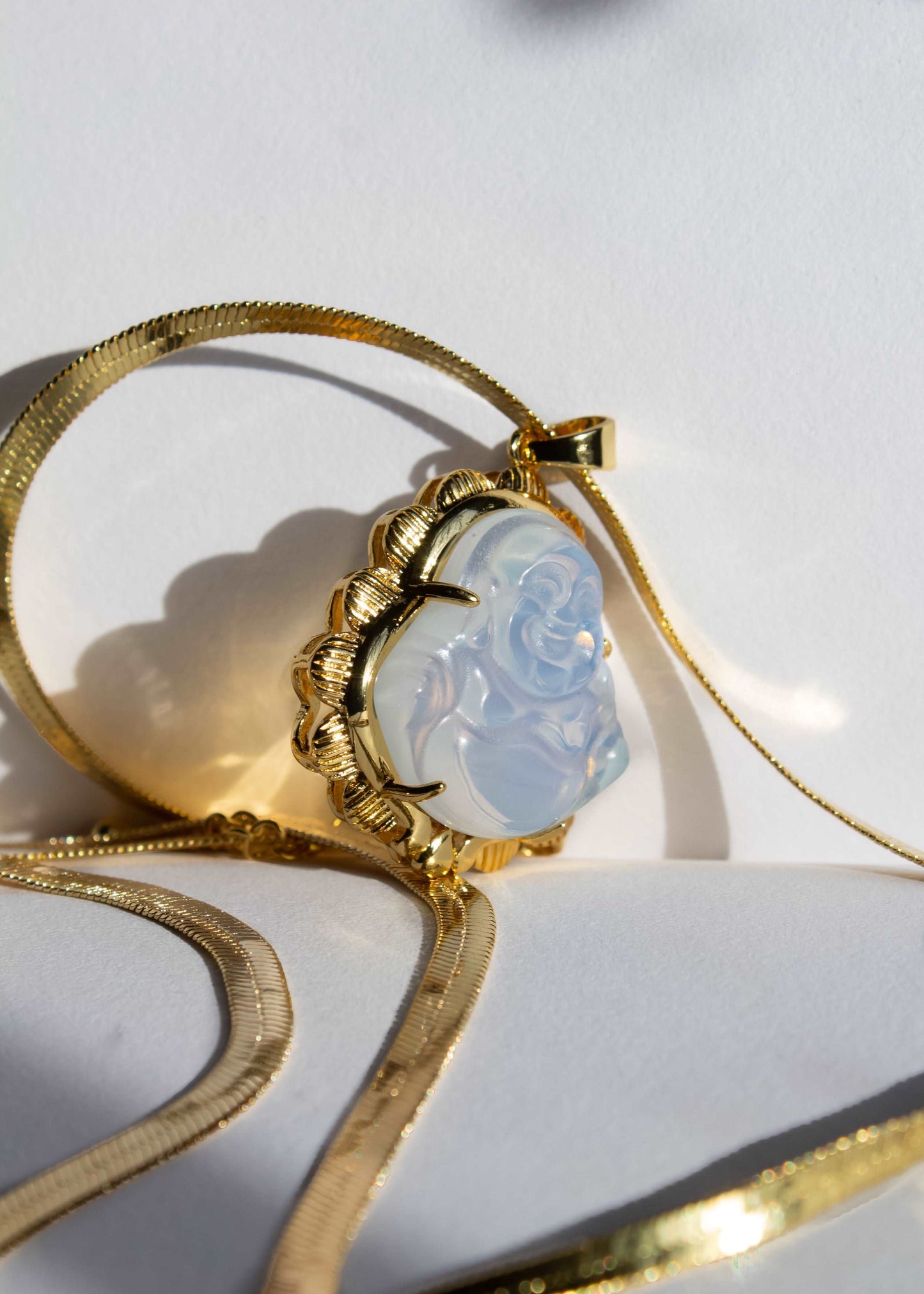 Opal buddha, stone necklace, baby buddha necklace, small buddha necklace,small opal buddha pendant, opal pendant, opaljewelry, birthstone necklace, opal carvings, opalite pendants, opalite stones, opalite crystals, opalite buddha, litiki, herringbone