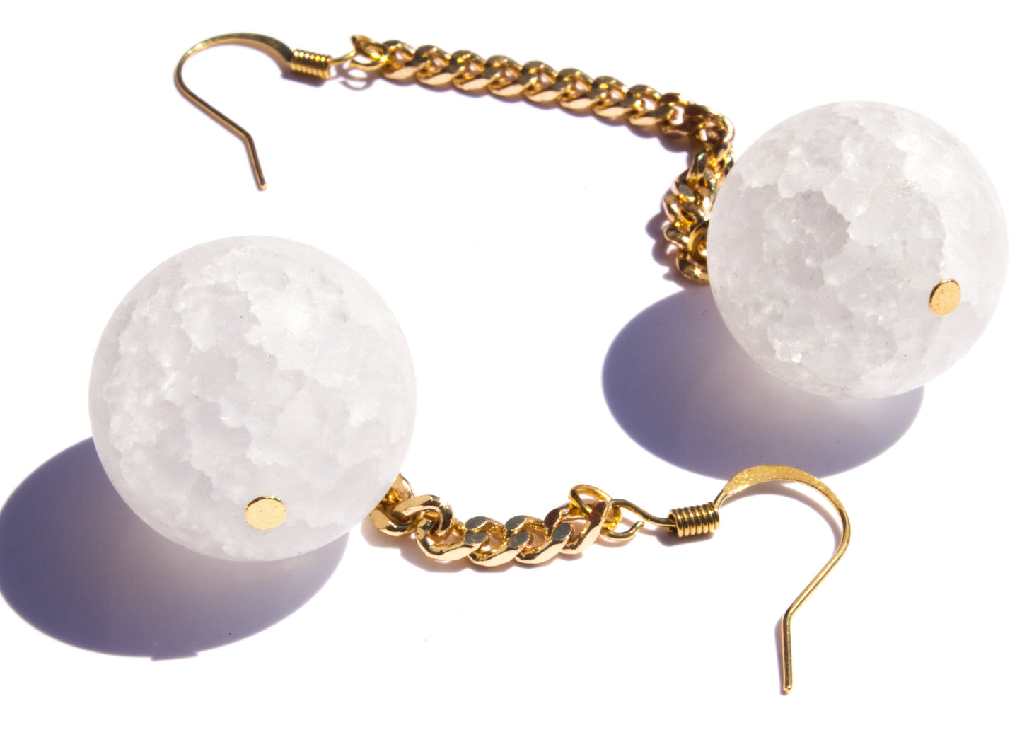 Crackle quartz earrings, quartz gold earrings, what does quartz do, quartz dangle earrings, quartz jewelry,