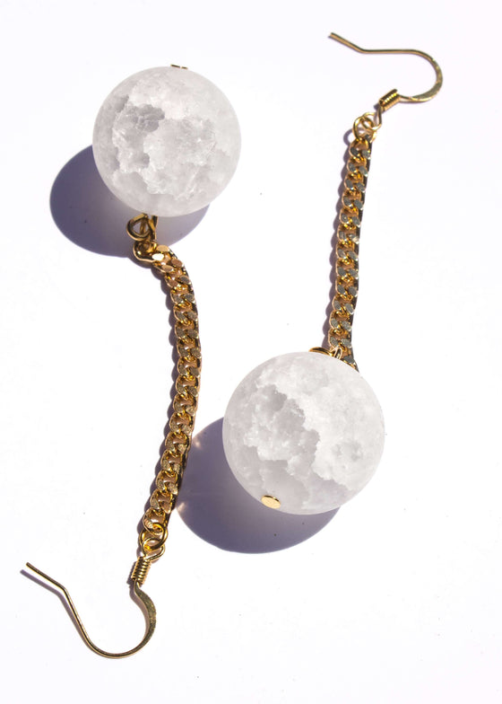 Crackle quartz earrings, quartz gold earrings, what does quartz do, quartz dangle earrings, quartz jewelry, 