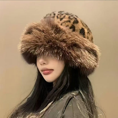 Leopard Fur Hat