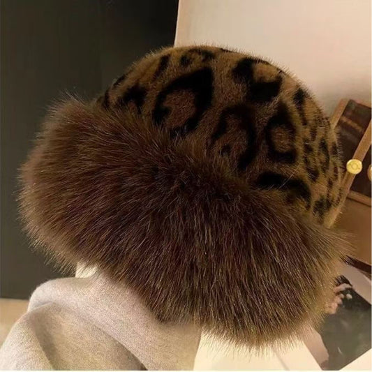 Leopard Fur Hat
