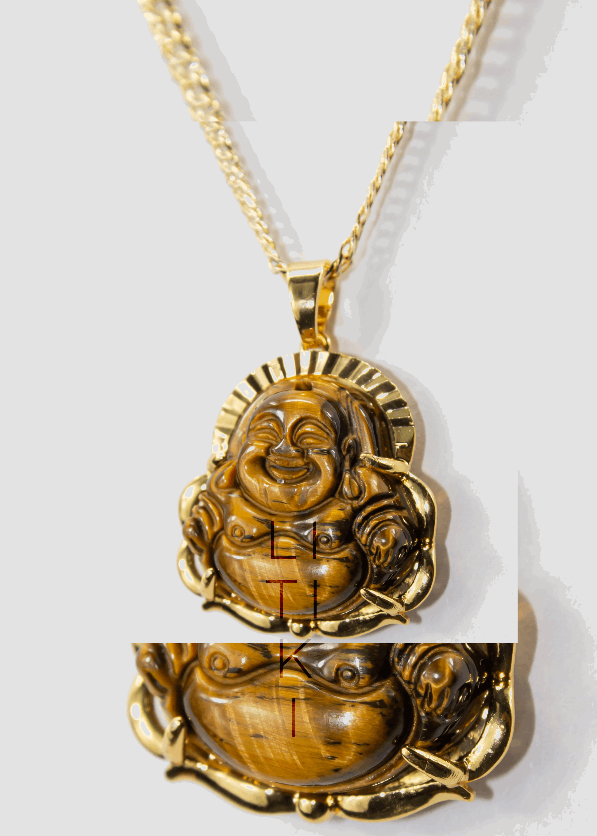 Tiger eye Buddha