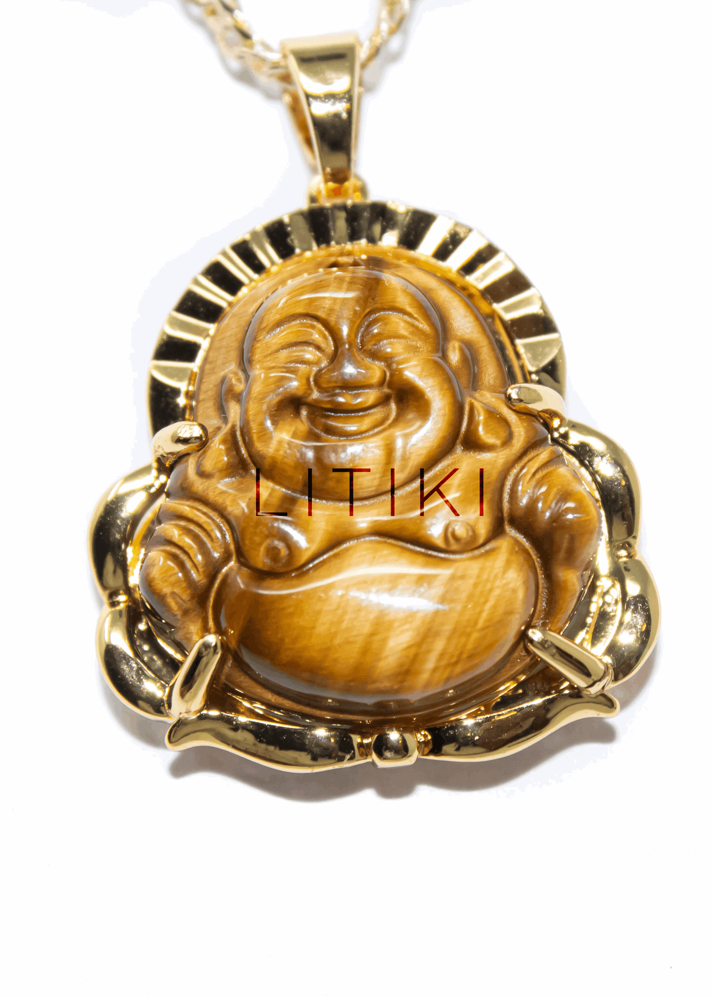 Tiger eye Buddha