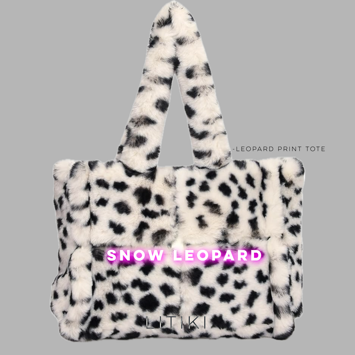 Leopard Print Tote Bag